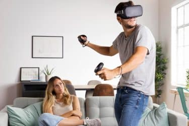consola de realidad virtual