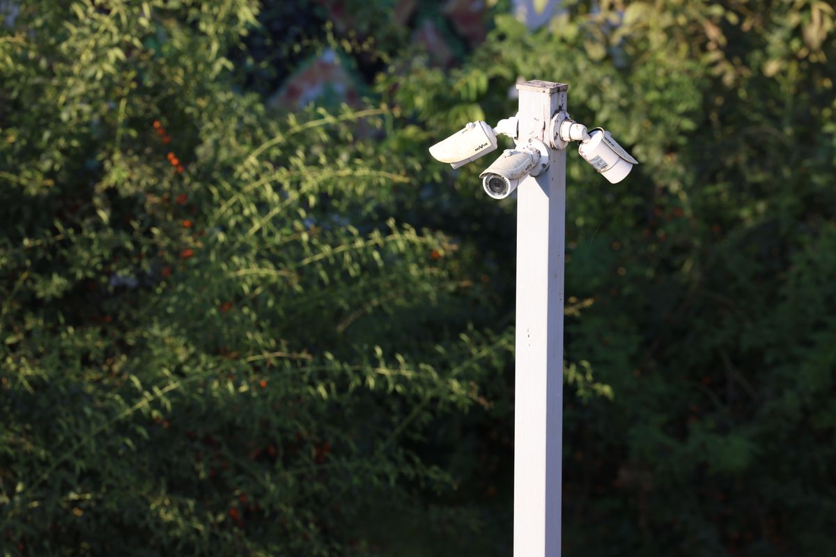 Cámaras de seguridad exteriores para vigilancia pública