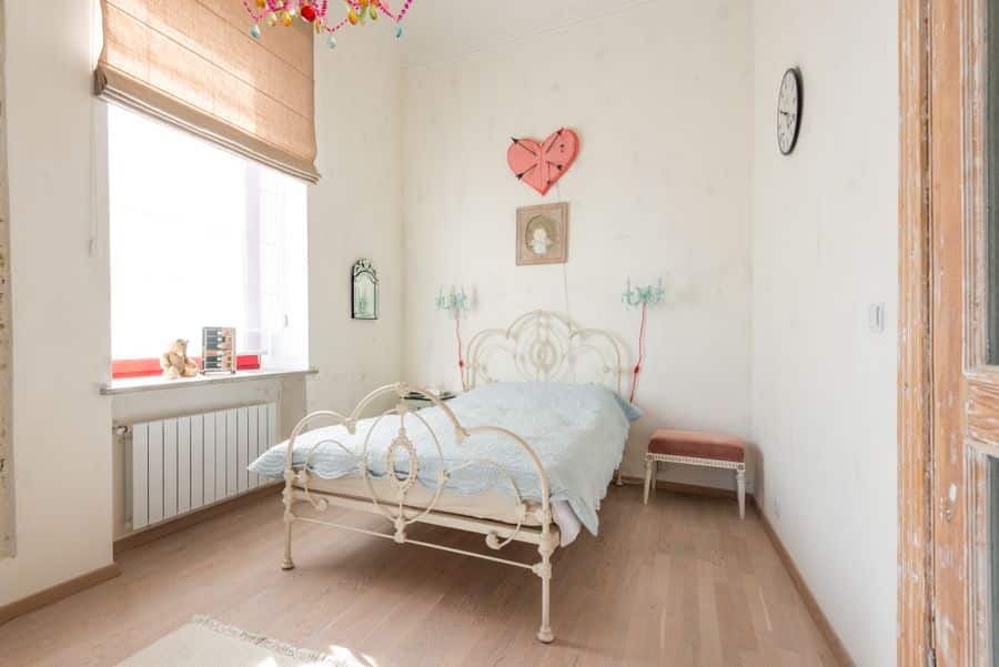 dormitorio vintage decoracion corazon 2 Dormitorio vintage con decoración corazón