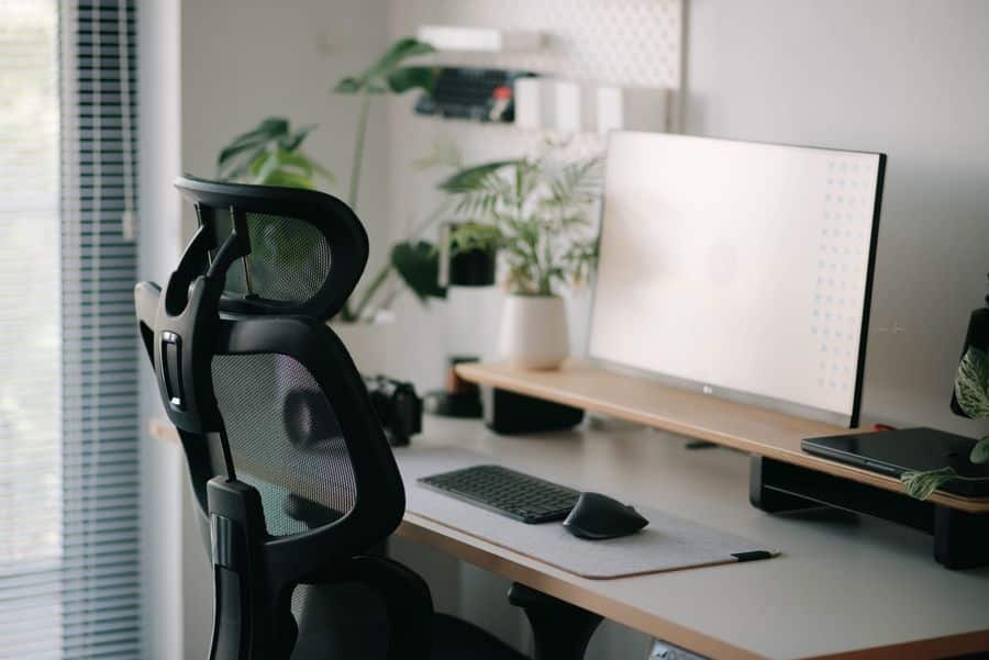 Silla ergonómica para oficina en casa
