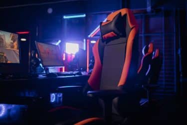 Silla gamer moderna sin reposapiés